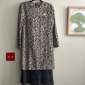Leslie Fay long sleeve vintage midi 10